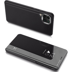 Clear View Case cover for Samsung Galaxy A22 4G black