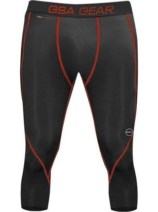 GSA Compression Ανδρικό Κολάν 3/4 Μαύρο 181608