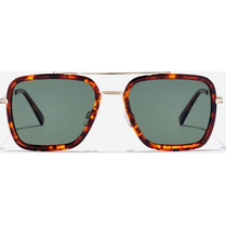 Hawkers Ibiza Gold Green Ανδρικά Γυαλιά Ηλίου Aviator Κοκάλινα Μεταλλικά Ταρταρούγα με Πράσινο Polarized Φακό