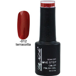 Lilly Nail Art One Step Terracotta Ημιμόνιμο Βερνίκι Νυχιών 5ml