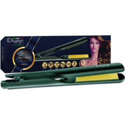 iD Italian Twister Premium 2 in 1 Ισιωτική Μαλλιών