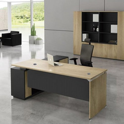 Woodwell Project Γωνιακό Επαγγελματικό Γραφείο Ξύλινο 160x140x75cm ΕΟ945,R