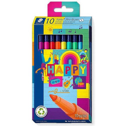 Στυλό Staedtler Triplus Color Happy (STAE323C) - 10 Χρώματα STAE323C