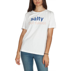 Minimum Kimma γυναικείο t-shirt λευκό print salty 164130543
