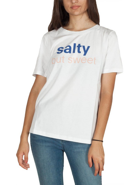 Minimum Kimma γυναικείο t-shirt λευκό print salty 164130543
