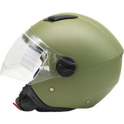 Faseed FSD 721 Matt Green Κράνος Μηχανής Jet 1050gr