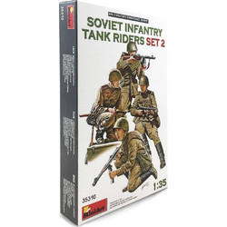 MiniArt Soviet Infantry Tank Riders Set 2