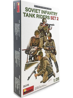 MiniArt Soviet Infantry Tank Riders Set 2