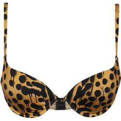 Dsquared2 Be Icon Bikini Top με Ενίσχυση Καφέ D6BX33200-260