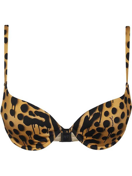 Dsquared2 Be Icon Bikini Top με Ενίσχυση Καφέ D6BX33200-260