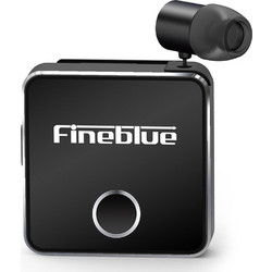 Fineblue Ακουστικό Bluetooth In Ear Πέτου Black