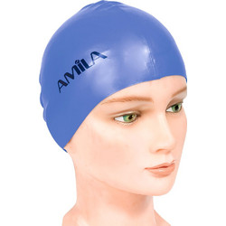 ΣΚΟΥΦΑΚΙ ΚΟΛΥΜΒΗΣΗΣ AMILA BASIC ΣΚΟΥΡΟ ΜΠΛΕ ONE SIZE