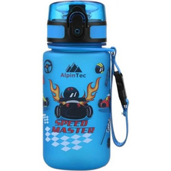 AlpinPro AlpinTec Kids Cars Παιδικό Μπουκάλι Πλαστικό BPA Free Γαλάζιο 350ml