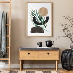 ΑΦΙΣΑ WALL-DESIGN NATURE 49501 (PVC/PLEXIGLASS ΧΡΩΜΑ ΦΥΣΙΚΟΥ ΞΥΛΟΥ) 20x30cm
