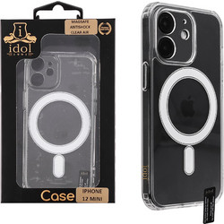 Idol 1991 Magsafe Antishock Air Back Cover Θήκη iPhone 12 Mini Clear