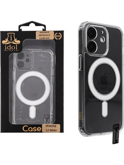 Idol 1991 Magsafe Antishock Air Back Cover Θήκη iPhone 12 Mini Clear