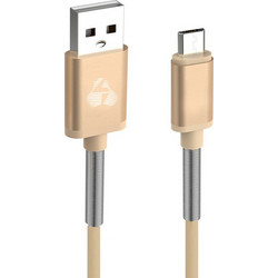 POWERTECH PTR-0016 Καλώδιο USB σε Micro USB flex alu copper, 1m