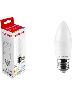 Λάμπα Toshiba LED N STD E27 Candle 4000K 806lm 7W Neutral White