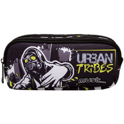 Must Energy Urban Tribes Κασετίνα με 2 Θήκες Μαύρη 584530