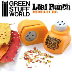 Green Stuff World - Orange Miniature Leaf Punch