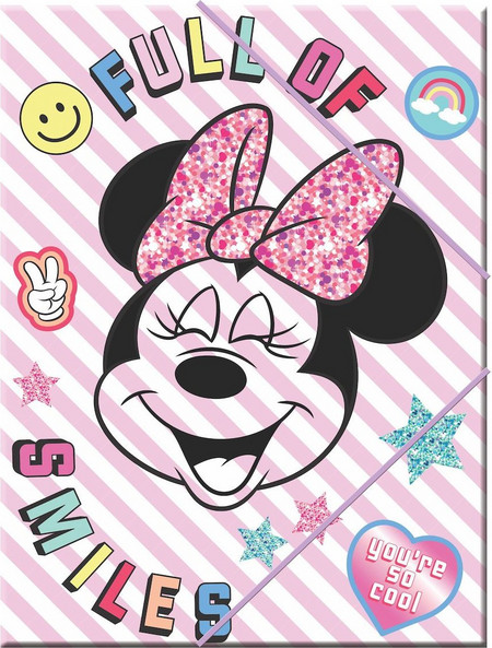 Gim Φάκελος Με Λάστιχο PP A4 Minnie (340-41515)