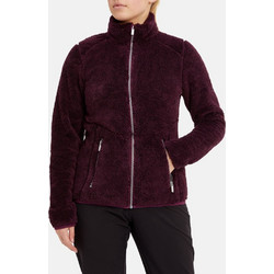 McKINLEY Laura Γυναικεία Ζακέτα Fleece Κοντή με Φερμουάρ Μπορντό 251678-927