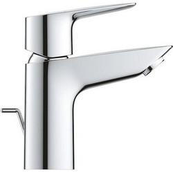 Grohe Bauedge Αναμεικτική Μπαταρία Νιπτήρα Ασημί 23328001