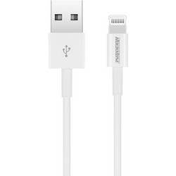 ROCKROSE καλώδιο USB σε Lightning IVORY AL, 2.4A 12W, MFi, 1m, λευκό