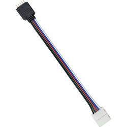 IP30 5Pin RGBW LED Strip Snap Connector 10mm Wide - Solder Free