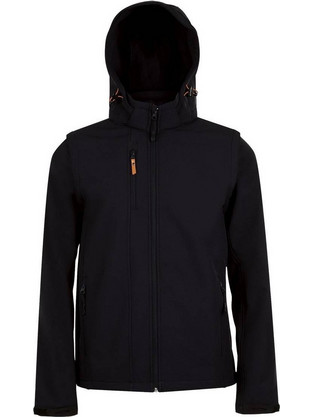 Sol's Transformer Ανδρικό Μπουφάν Χειμωνιάτικο Softshell Μαύρο 01647-312