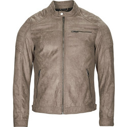 Jack & Jones Ανδρικό Μπουφάν Δερματίνη Σοκολατί 12147218
