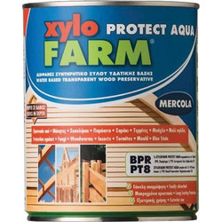 Mercola Xylofarm Protect Aqua Συντηρητικό Νερού Διαφανές 0.75lt