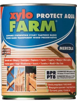 Mercola Xylofarm Protect Aqua Συντηρητικό Νερού Διαφανές 0.75lt