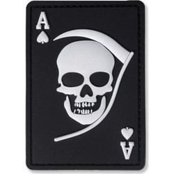 ΣΗΜΑ SURVIVORS DEATH ACE 3D ΜΑΥΡΟ-ΑΣΠΡΟ ΜΕ VELCRO