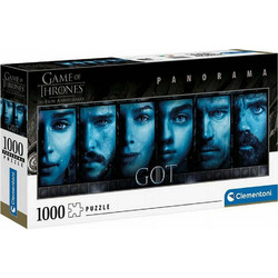 Puzzle Clementoni Panorama Game Of Thrones 1000 Κομμάτια