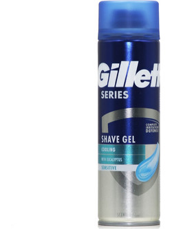 Gillette Series Cooling Sensitive With Eucalyptus Gel Ξυρίσματος 200ml