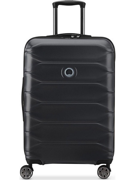 Delsey Meteor Βαλίτσα Μεσαία 68x44x29.5cm με 4 Ρόδες Μαύρη