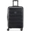 Delsey Meteor Βαλίτσα Μεσαία 68x44x29.5cm με 4 Ρόδες Μαύρη