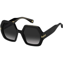 Marc Jacobs MARC1074/S 807/90 Γυναικεία Γυαλιά Ηλίου Πολυγωνικά Κοκάλινα Μαύρα με Μαύρο Degradee Φακό