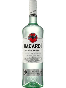 Bacardi Carta Blanca Λευκό Ρούμι 37.5% 1lt