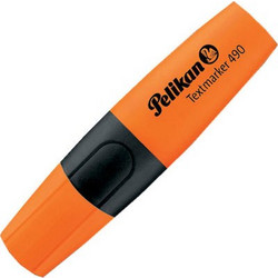 Pelikan Textmarker 490 Μαρκαδόρος Υπογράμμισης Πορτοκαλί
