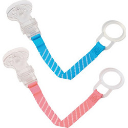 Dr. Brown's Soother Clip Blue or Pink 1 τεμάχιο