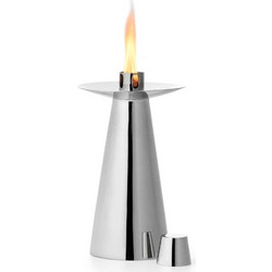 Δάδα Επιτραπέζια Tiki 174009 7,6x10,1x22,9cm Inox Philippi Ανοξείδωτο Ατσάλι