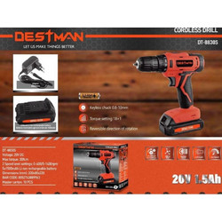 Destman DT-8830S Δραπανοκατσάβιδο Μπαταρίας 1x1.5Ah