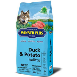 Winner Plus Holistic Duck & Potatoes 12kg