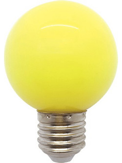 LED LAMP GLOBE G45 3W E27 230V YELLOW - 99LED826