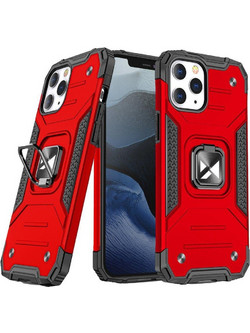 Wozinsky Ring Armor Back Cover Red (iPhone 14 Pro Max)