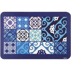 Σουπλά μπλε με σχέδια 2 όψεων 43 x 29 εκατ. Maiolica
