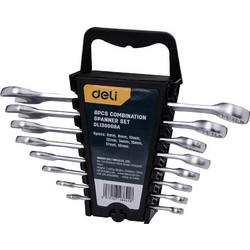 DELI σετ γερμανοπολύγωνα κλειδιά DL130008A, 6-19mm, 8τμχ