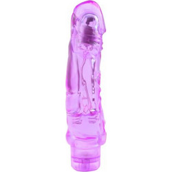 Chisa Novelties Crystal Jelly Limerence Ρεαλιστικός Δονητής Δονητής Jelly 21.5cm Μωβ